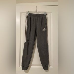Size S - Adidas Striped Sweatpants in Grey
